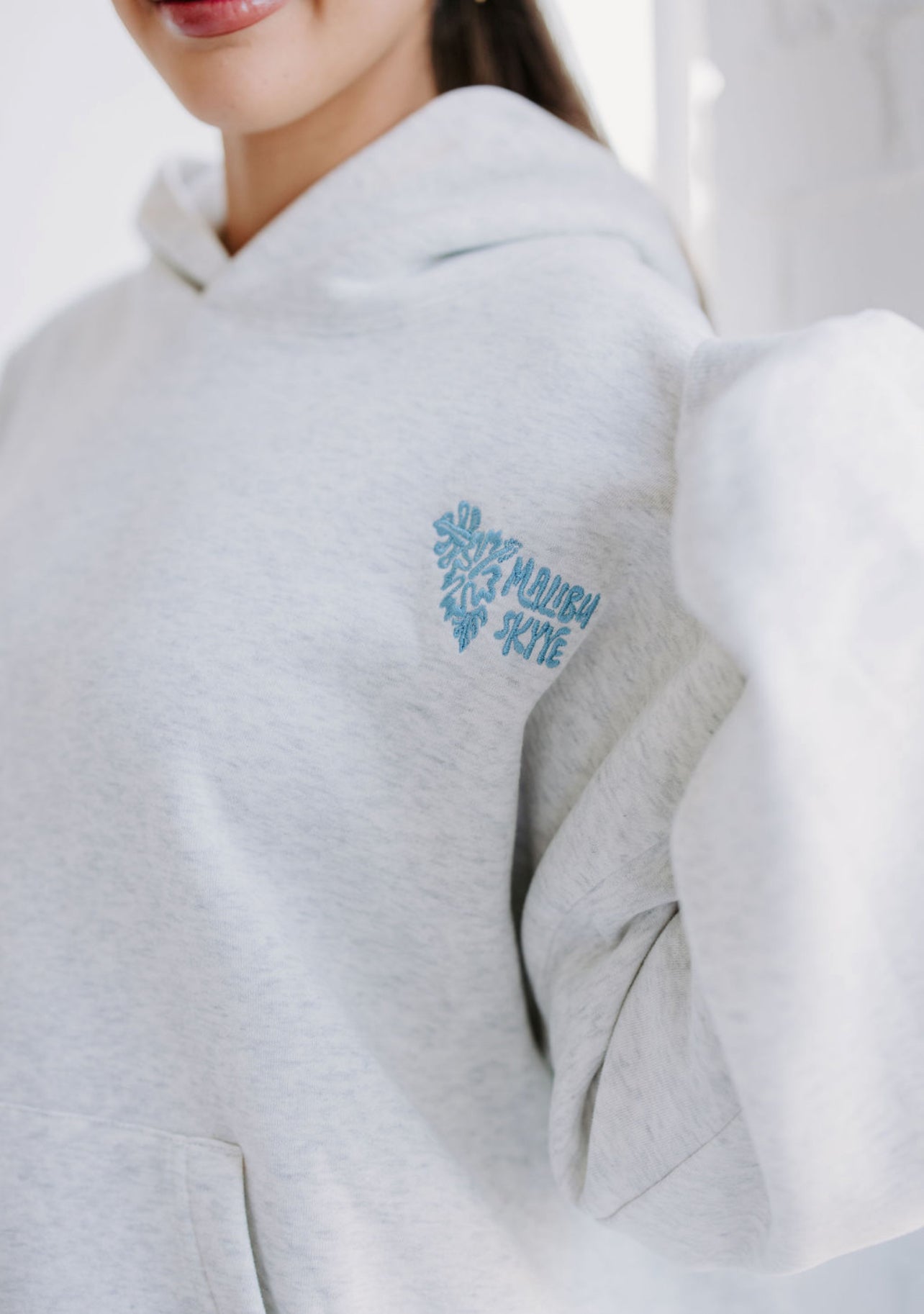 "Under the Palms” Hoodie - Grey