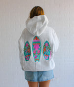Sunny Surf Hoodie- Multicolor