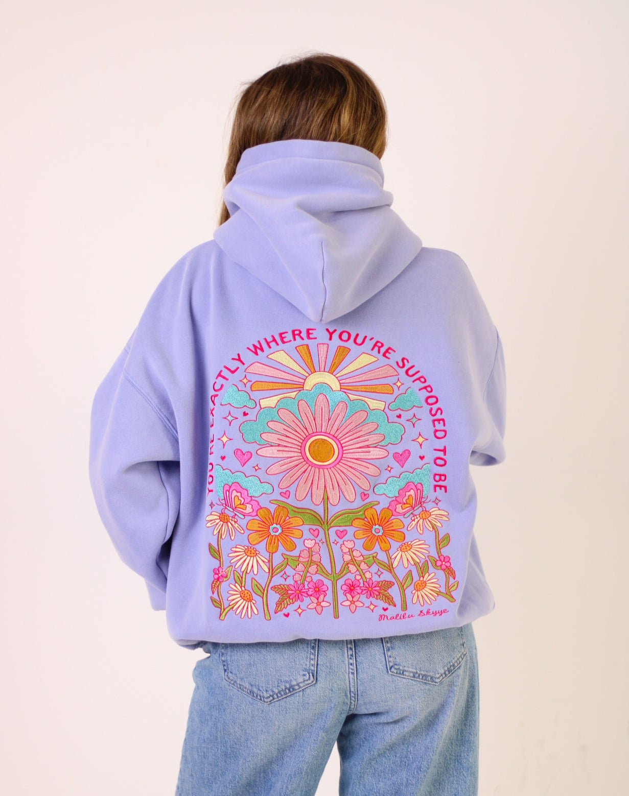 Meant to be hoodie - Vintage Blue
