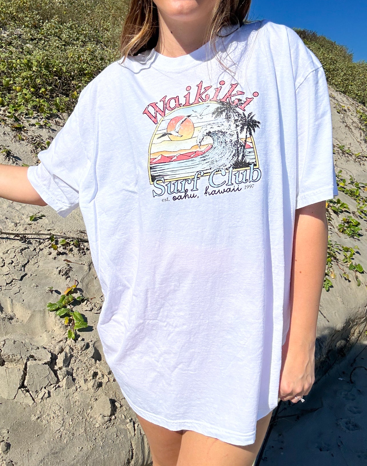 Waikiki Tee – Malibu Skyye