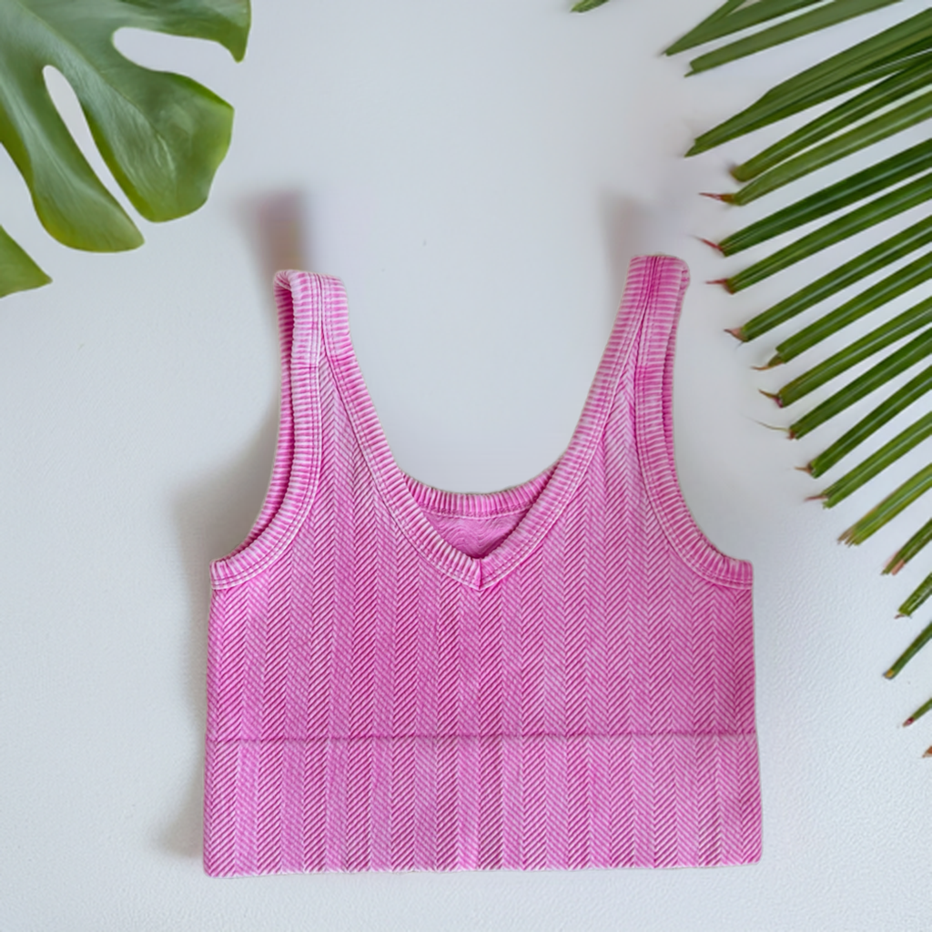 Cove Tank - Vintage Pink