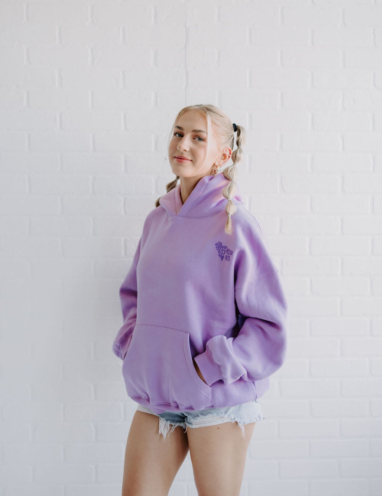 “Under the Palms” Hoodie - Purple
