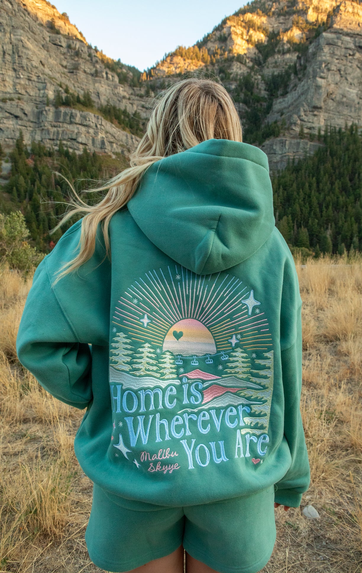 Home is Wherever You Are Hoodie - Evergreen