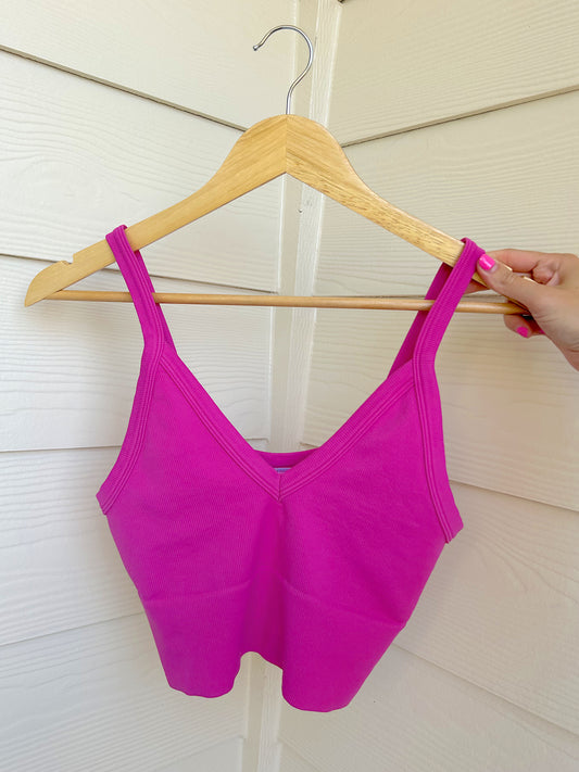 Kalani Tank ✿ Fuschia