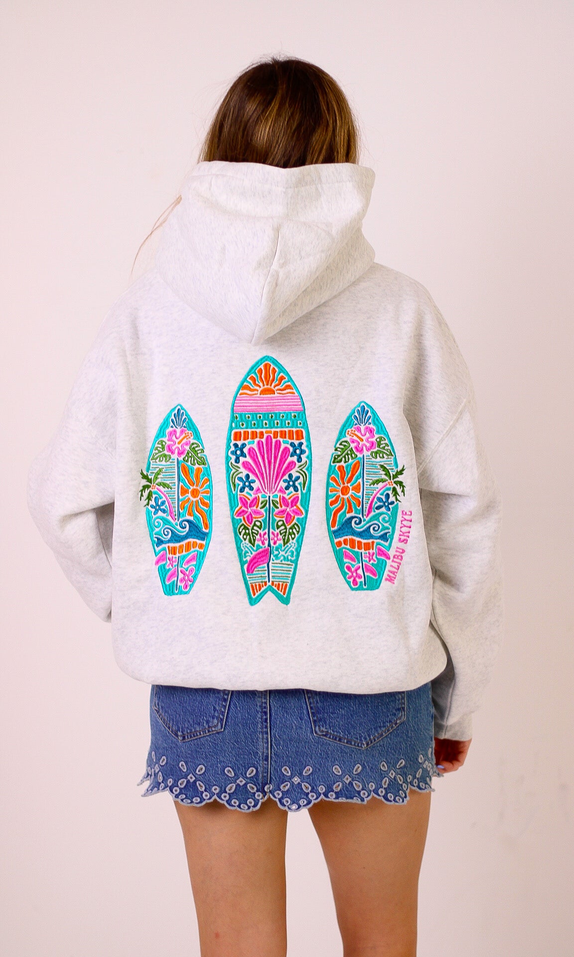 Sunny Surf Hoodie- Multicolor