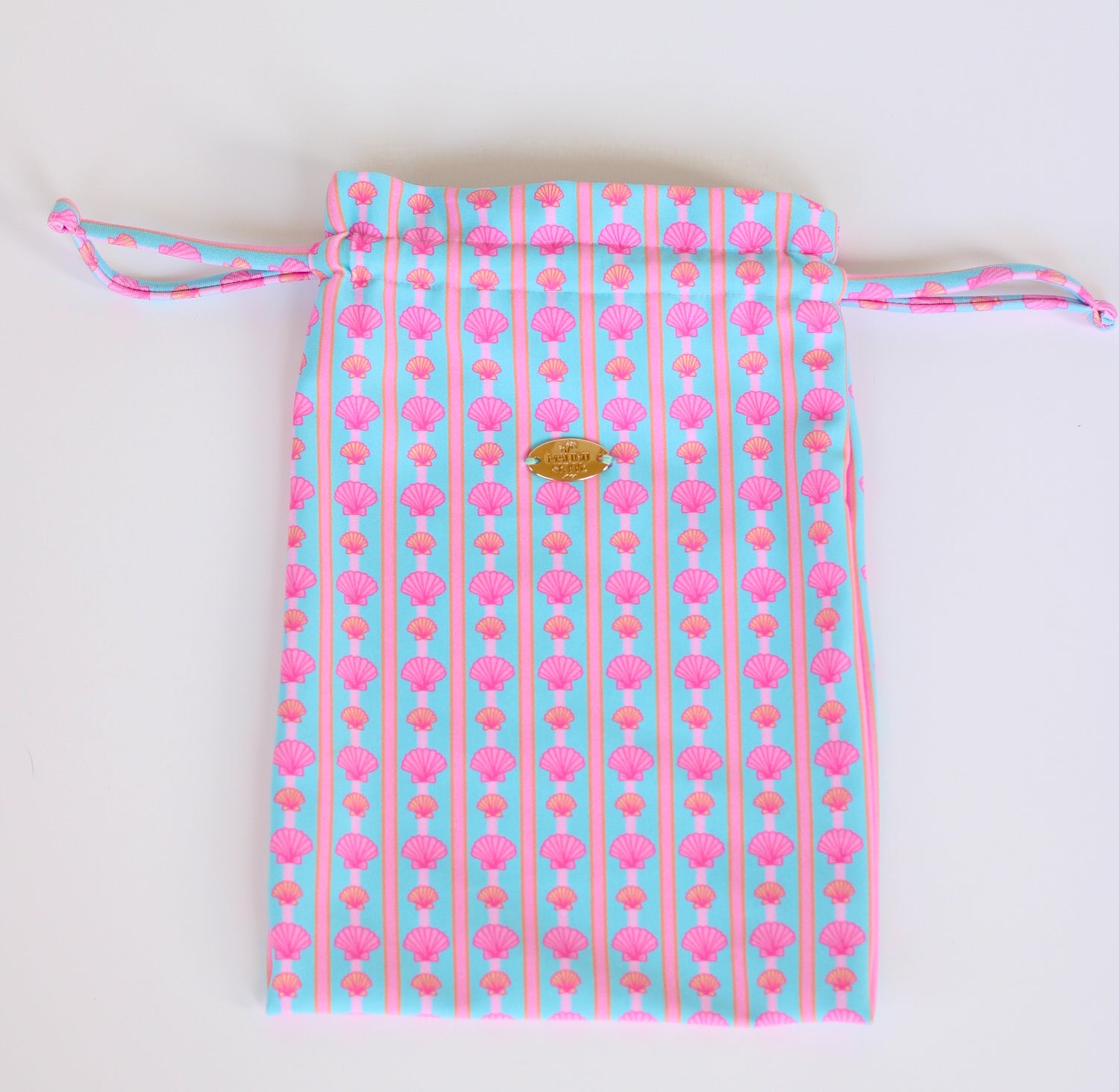 Island Oasis Bikini Bag -Turquoise