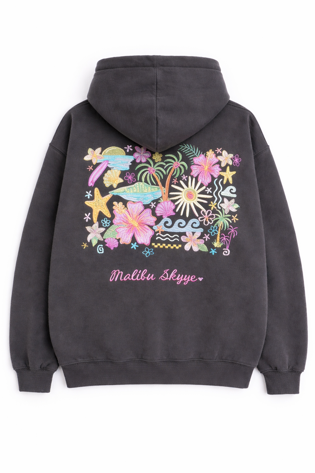 Pure Paradise Hoodie - Vintage Black
